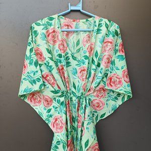 New cotton kaftan ,cotton kaftan, floral print kaftan, Indian kaftan